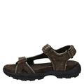 Skechers Men's Louden Sandal, Brown/Black, 9 UK