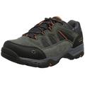 Hi-Tec Men's BANDERRA II Low WP Wide Rise Hiking Boots, Grey (Charcoal/Graphite/Burnt Orange 51), 12 (46 EU)