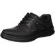 Clarks Cotrell Plain, Men's, Lace-Up Shoes, Black (Black Oily Leather), 7.5 UK (41.5 EU)