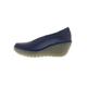 Fly London Women's Yaz Wedge Shoes,Blue Blue 202,8 UK