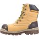 Caterpillar Men's Premier 8" Wr Tx Ct S3 HRO SRC Safety Boots, Yellow (Mn Hnyrst), 8 UK (42 EU)