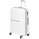 Samsonite Freeform Hardside Expandable with Double Spinner Wheels, White, Carry-On 21-Inch, Freeform Hardside Expandable with Double Spinner Wheels