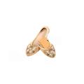 NIUERTE Women's Fashion Bow Ballet Flats Female Casual Egg Roll Shoes Gold 4 UK