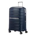 Samsonite Flux - Spinner M Expandable Suitcase, 68 cm, 85 L, Blue (Navy Blue)