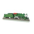 Bachmann Trains 51572 Prairie 2-6-2 Locomotive and Tender Southern Train Car, Green, N Scale