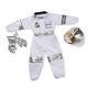 Melissa & Doug 8503 occupational/professional Astronaut Role Play Costume Set (5 pcs), xxboys, White, One Size