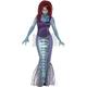 Smiffys Adult Women's Zombie Mermaid Costume, Top and Fishtail Skirt, Zombie Alley, Halloween, Size S, 44359