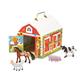 Melissa & Doug Wooden latches barn , Wooden Toy , Animal pictures , Motor Skills , Developmental toy , Developmental Toy , Montessori , 3,4,5,6 years , Gift for a boy or girl