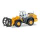 herpa 306843 Other License Liebherr Wheel loader L580, logging bucket, excavator, truck, models, collectibles, plastic-scale 1:87
