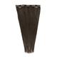 American Dream Human Hair Clip In Extension Set, 18/45 cm/40 g, 2 Dark Brown, 3-Piece