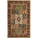 White 36 x 24 x 0.63 in Area Rug - Charlton Home® Hebron Oriental Handmade Cotton Wool Multi/Red Area Rug Wool | 36 H x 24 W x 0.63 D in | Wayfair