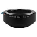 Fotodiox Pro Lens Mount Adapter Compatible with Nikon F-Mount Lenses on Samsung NX Mount Cameras