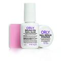 ORLY Nagel-Reparaturset Brush-On Nail Glue, Nail Repair Powder und Polierfolie schnelle und mühelose Reparatur der Nägel ORLG0238 Weiß 3 Stück (1er Pack)