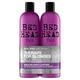 Tigi Bed Head Dumb Blonde Shampoo und Conditioner für blondes Haar, 750 ml, 2 Stück