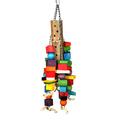 Happy Pet Bamboo Supersize Papageienspielzeug aus Holz extragro