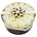 Gloss! BL15F106 GOLD Soap Petals Flower - Bloomfield - Weißer Moschus und Blumen, gelb 1er Pack(1 x 1 Stück) Geschenk-Box - Bade-Geschenk