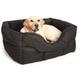 P&L SUPERIOR PET BEDS LTD P & L Superior Pet Beds Haustierkissen, rechteckig, wasserfest, widerstandsfähig, Größe M, 57 x 47 x 24 cm, braun