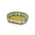 Nobby 71342 Komfortbett für Hunde Lara L x B x H: 45 x 40 x 19 cm, hellblau