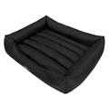 Hobbydog CORCZA2 Hundebett Hundesofa Hundekorb Tierbett Comfort, XXL, 108 x 88 cm, schwarz