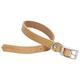 ITAL DOG CHAPUIS SELLERIE SLA620 Hunde- und Katzenhalsband - Leder, Natur - Breite 12 mm - Länge 27 cm - Größe XS