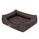 HobbyDog CORCBR1 Hundebett Hundesofa Hundekorb Tierbett Comfort, XXL, 108 x 88 cm, dunkelbraun