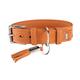 Hunter Hundehalsband Cannes, orange, Größe 65, Breite 3,5 cm