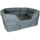 P&L SUPERIOR PET BEDS LTD P & L Superior Pet Beds Haustierkissen, rechteckig, wasserfest, widerstandsfähig, Größe M, 57 x 47 x 24 cm, braun