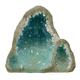 Rosewood 911133 Blauer, hoher Geode-Kristall Aquaristik-Ornament aus Harz