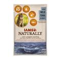 Iams Naturally Katze Thunfisch (Nassfutter für erwachsene Katzen mit Thunfisch in Sauce), 24 x 85 g Frischebeutel, 24er Pack (24 x 85 g)