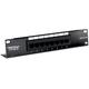 TRENDnet TC-P08C5E 8-Port Kat5/5e Ungeschirmtes Patchpanel, 10 Inch breit, 8 x Gigabit RJ-45 Ethernet Ports