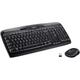 Logitech MK330 Kabelloses Tastatur-Maus-Set, 2.4 GHz Verbindung via Unifying USB-Empfänger, 4 programmierbare G-Tasten, 12-24-Monate Batterielaufzeit, PC/Laptop, Französisches AZERTY-Layout - Schwarz