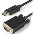 StarTech.com 91 cm DisplayPort auf VGA-Kabel - DisplayPort VGA Kabel - DisplayPort VGA Konverter - DisplayPort auf Monitorkabel - DisplayPort 1.2 Kabel - 1920 x 1200 - Schwarz - (DP2VGAMM3B)