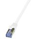 LogiLink CQ3121S CAT6A S/FTP Patch Kabel PrimeLine AWG26 PIMF LSZH weiß 30m