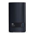 WD 4TB My Cloud EX2 Ultra 2-bay NAS - Network Attached Storage RAID, file sync, streaming, media server, with WD Red drives, HDD