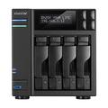 Asustor AS7004T-I5 4-Bay NAS-Systeme, Intel Core i5, 3 GHz Quad-Core, 8GB DDR3, GbE x 2, HDMI, SPDIF, PCI-E (10GbE Ready), USB 3.0 und SATA, LCD Panel, WOL Mehrfarbig