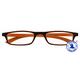 I NEED YOU Lesebrille Zipper Selection SPH: 2,00 Farbe: braun-orange, 1 Stück