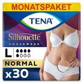 Tena Silhouette Pants Normal Large, Monatspaket (6 Packungen je 5 Einweghöschen), 30 Pants