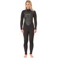 O'Neill Wetsuits Damen Neoprenanzug Epic 5/4 mm Full Wetsuit, Black, 6