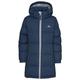 Trespass Mädchen Tiffy Warme Gepolsterte Wasserdichte Winter regen Jacke Mit Abnehmbarer Kapuze, Blau - Navy Tone, Gr. Size 11/12 (Herstellergröße: Size 11/12) EU