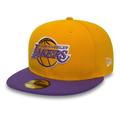 New Era 59FIFTY Cap - NBA LA Lakers gelb/lila - 7 3/8