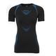 Kempa Erwachsene Bekleidung Teamsport Attitude Pro Shortsleeve Damen T-Shirt, schwarz/kempablau, XL/2XL