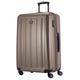 HAUPTSTADTKOFFER - Kotti Glänzend - Hartschalenkoffer Trolley Rollkoffer Reisekoffer Erweiterbar, TSA, Doppelrollen, 76 cm, 120 Liter, Gold