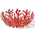 Alessi Mediterraneo ESI01/29 R Obstschale 1 Stück rot (5,5 x 33,5 x 11 cm)