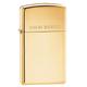 Zippo 1027006 Feuerzeug 1654 Brass High Polished Slim