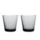 Iittala 1008569 Kartio Glas 21 cl, 2 Stück, grau