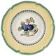 Villeroy & Boch French Garden Valence Suppenteller, 23 cm, Premium Porzellan, Weiß/Bunt