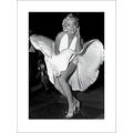 Pyramid Marilyn Monroe Seven Year Itch 60 x 80cm Kunstdruck, Mehrfarbig