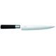 KAI Wasabi Black Schinkenmesser, Klinge 23,0 cm, 6723L