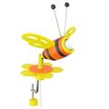 Elobra Kinder Lampe Klemmspot Hummel Tischlampe Kinderzimmer Holz 122143