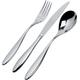 Alessi" Mami Besteckset, 24-teilig, Edelstahl, Silber, 3.5 x 36 x 5.5 cm, Einheiten